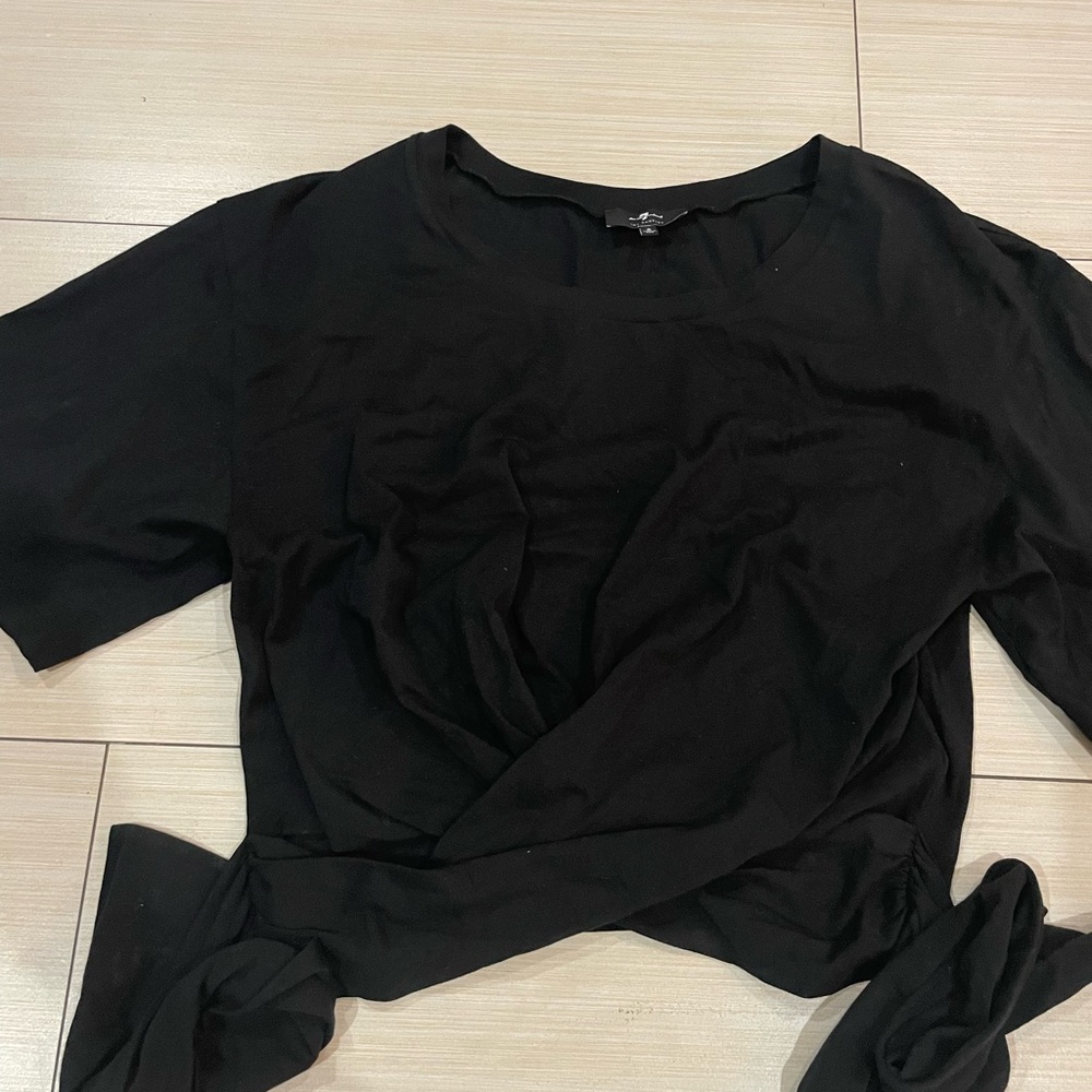 7 for all mankind wrap top